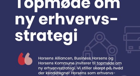 Kom med til topmøde om Horsens' nye erhvervsstrategi