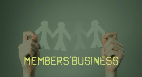Members' Business april